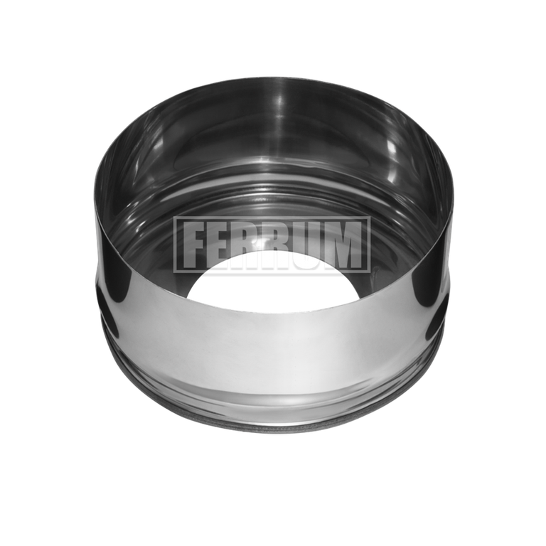 Заглушка с отверстием (430/0,5мм) D 130x200 Ferrum