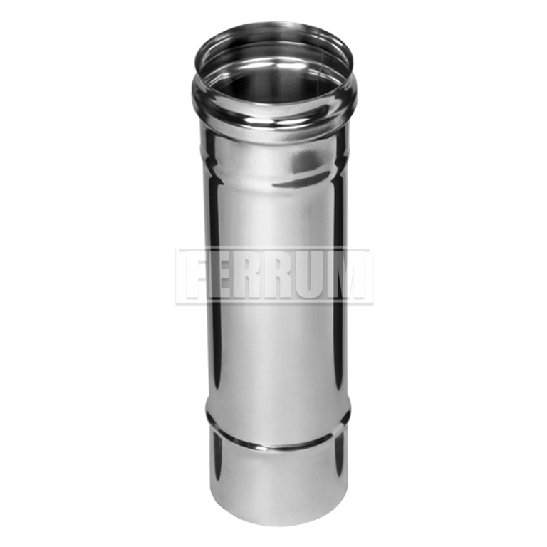 Дымоход 0,5м (430/0,5 мм) D 120 Ferrum