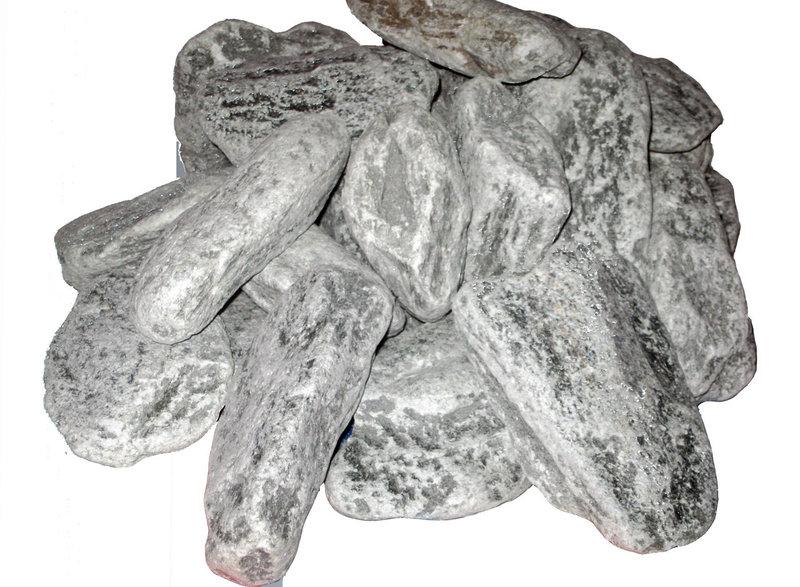 Камни для бани талько-хлорит обвалованный 20 кг