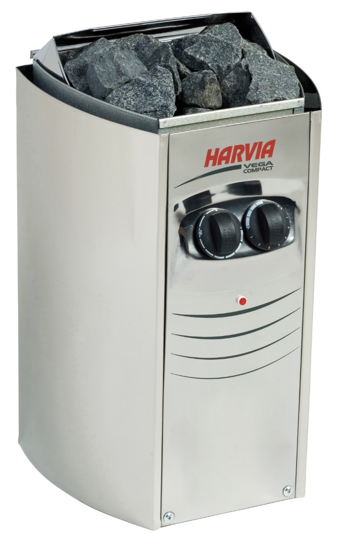 Электрокаменка Harvia Vega Compact ВС35 (со встроенным пультом)
